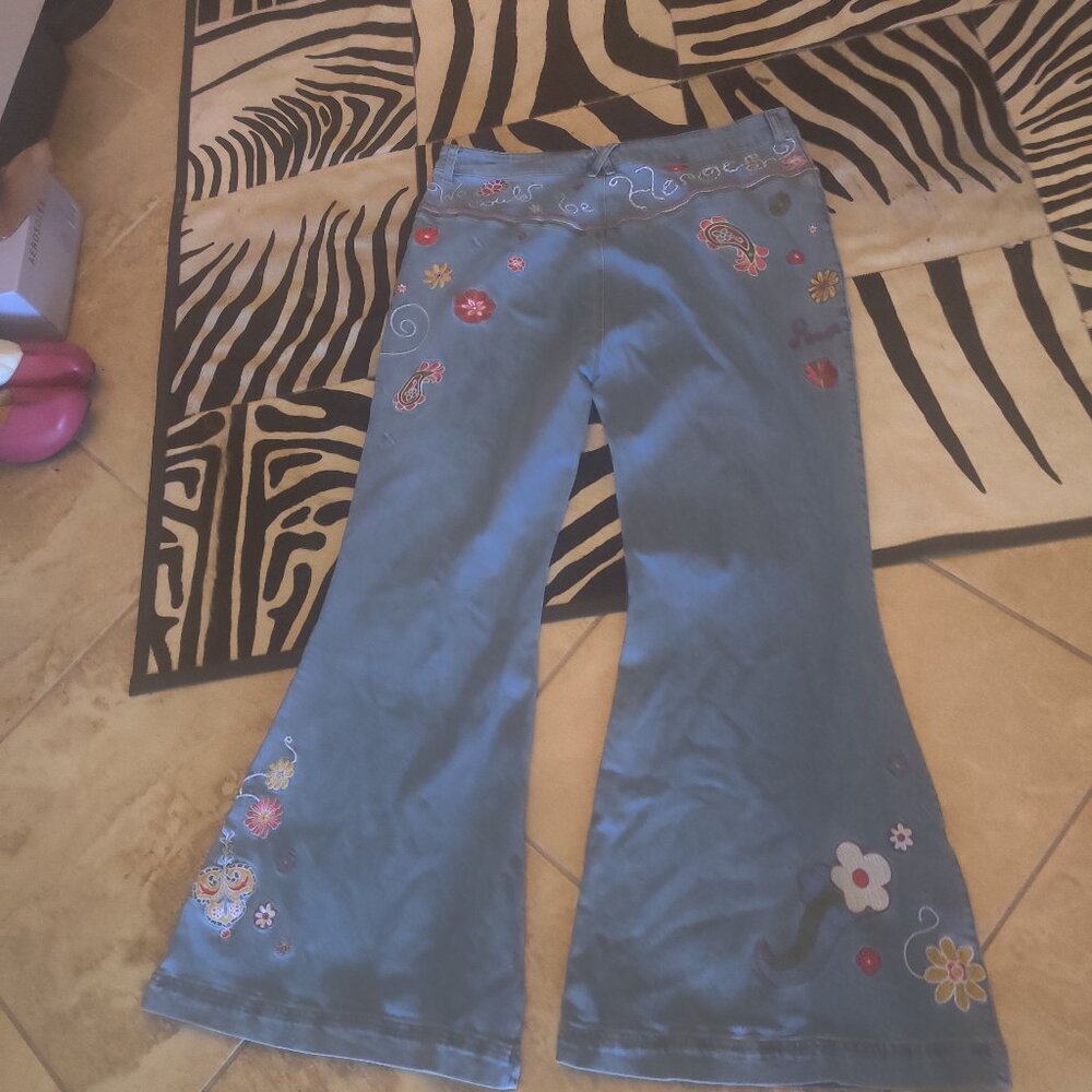 The Hippie Shake embroidered  jeans size 22 UK new (18 US)